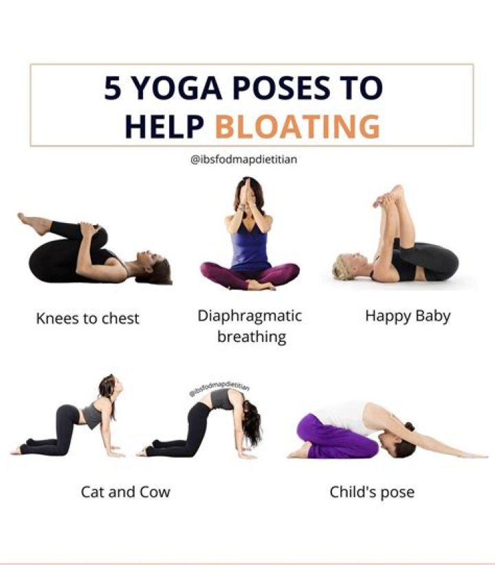 Does putting your feet up help with bloating?