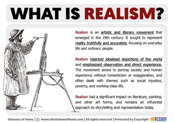 How do you know if literature is realism?