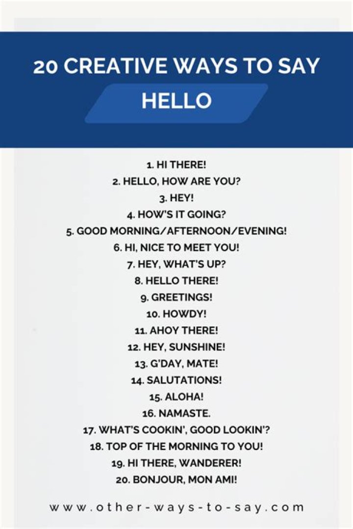 How do you say hello to a chicken?