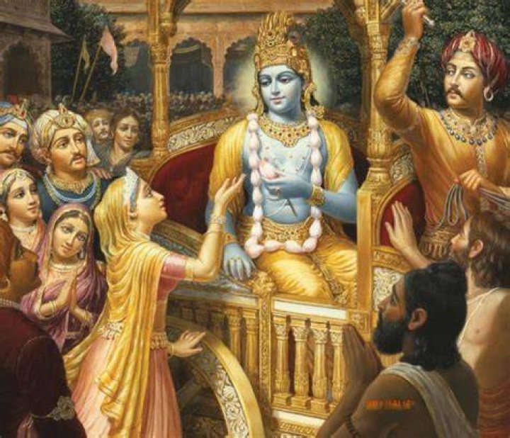 How was Lord Krishna related to Kunti?
