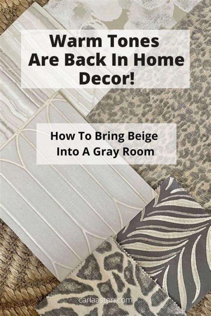 Is beige coming back in?