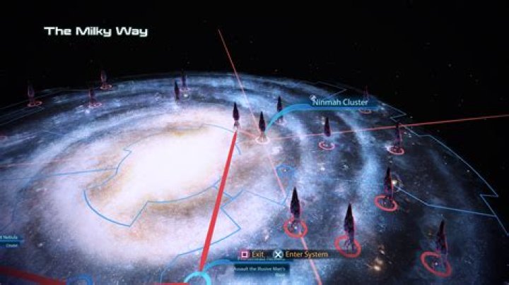 Is there anything in the Ninmah cluster ME3?
