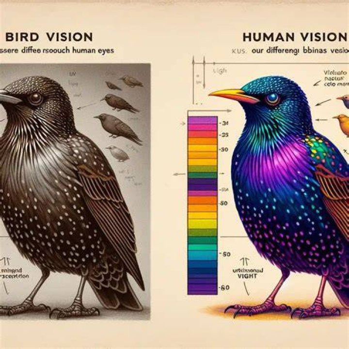 What colors do birds see?
