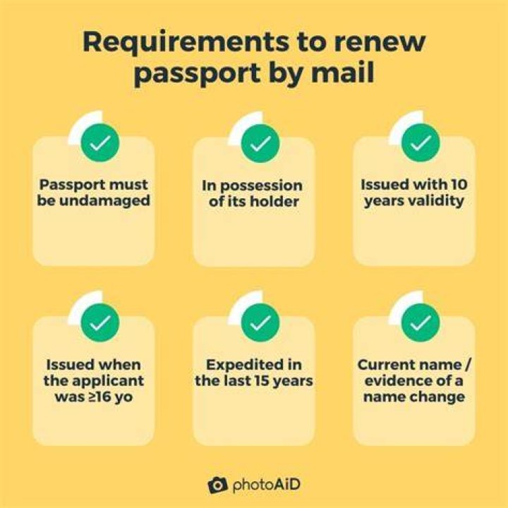 What documents do I need to renew my passport?