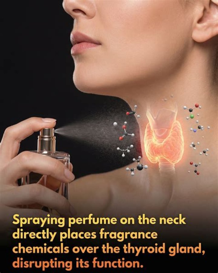 Why shouldn't you spray perfume on your neck?